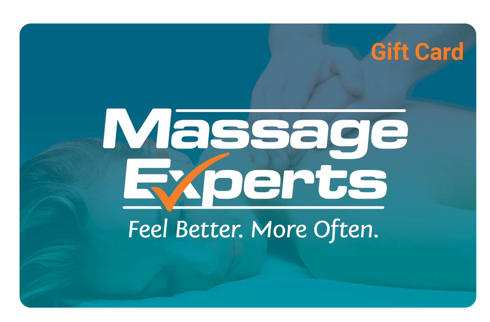 Massage Experts gift card