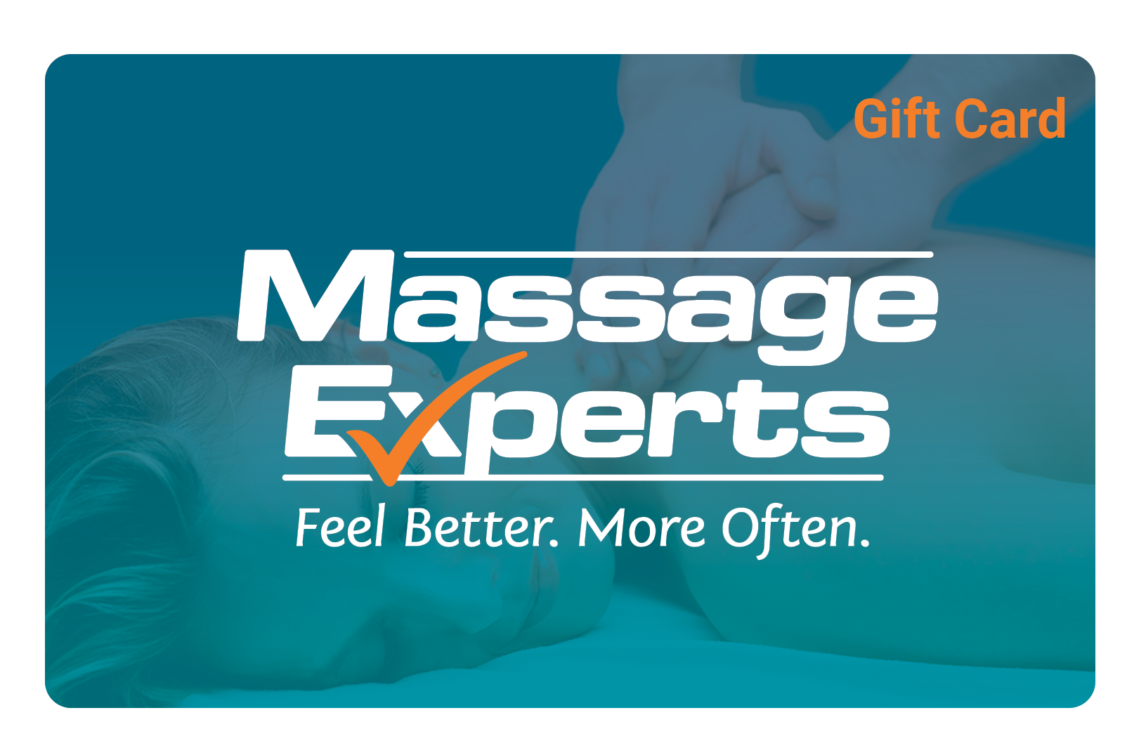 Massage Experts gift card