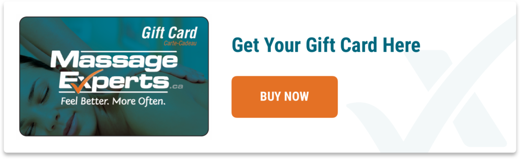 Massage Experts gift certificate